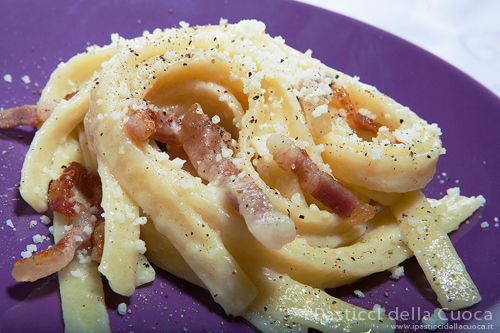 Fettuccine alla gricia