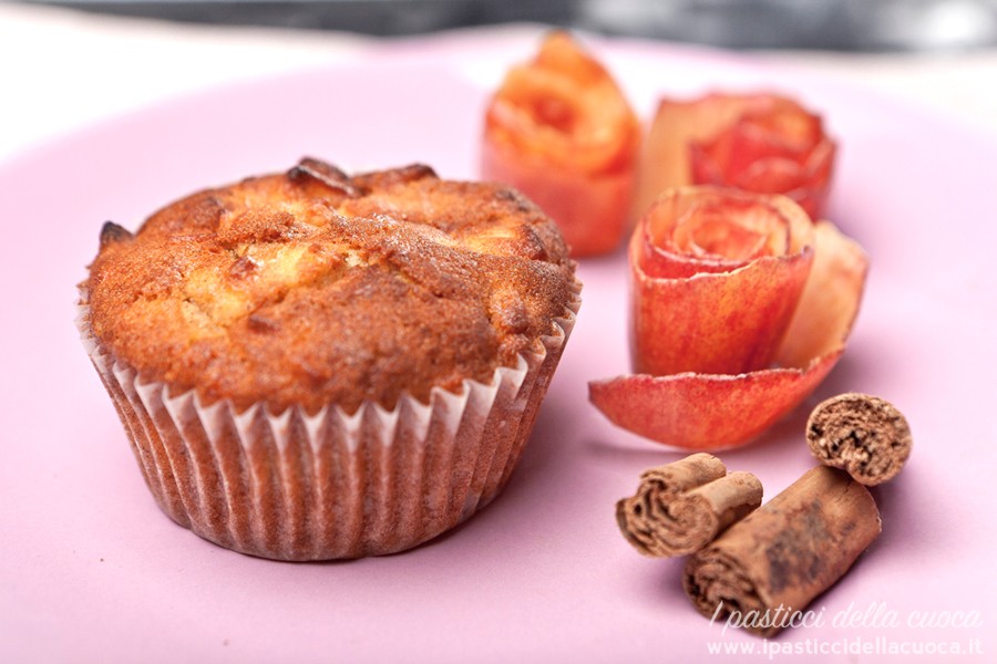 Muffin mele e cannella