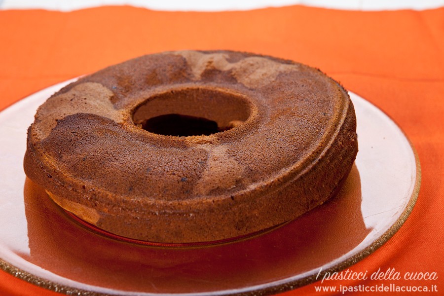 torta marmorizzata ai cachi