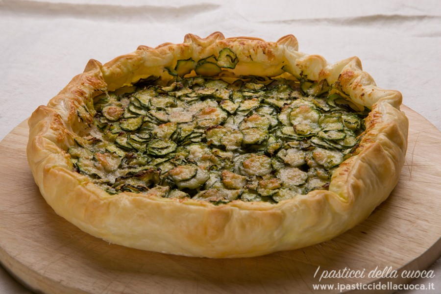 torta salata alle zucchine