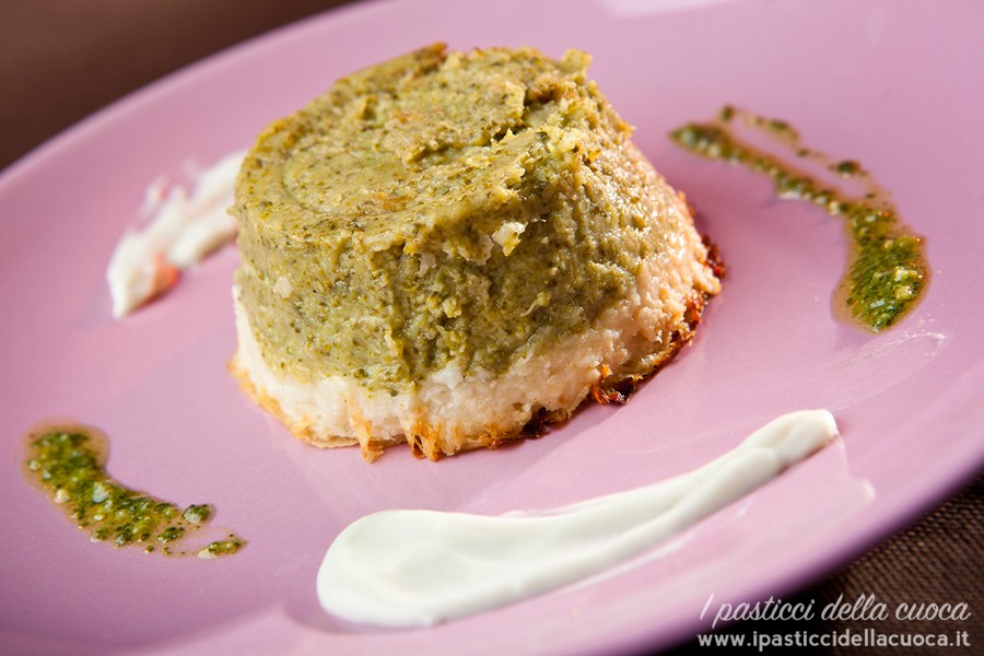 sformatino di cavolfiore e broccoli