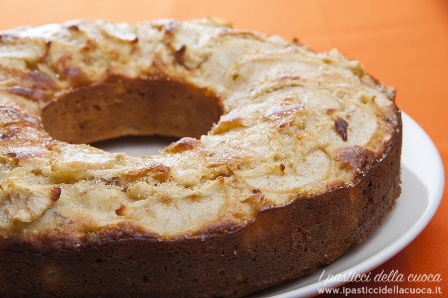 Ciambellone dietetico alle pere