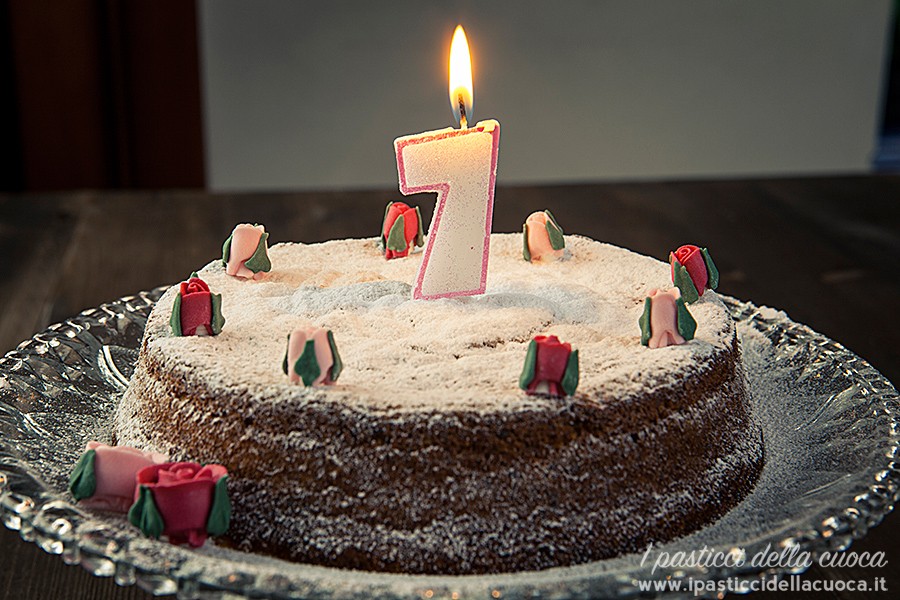 Torta di compleanno 7 anni