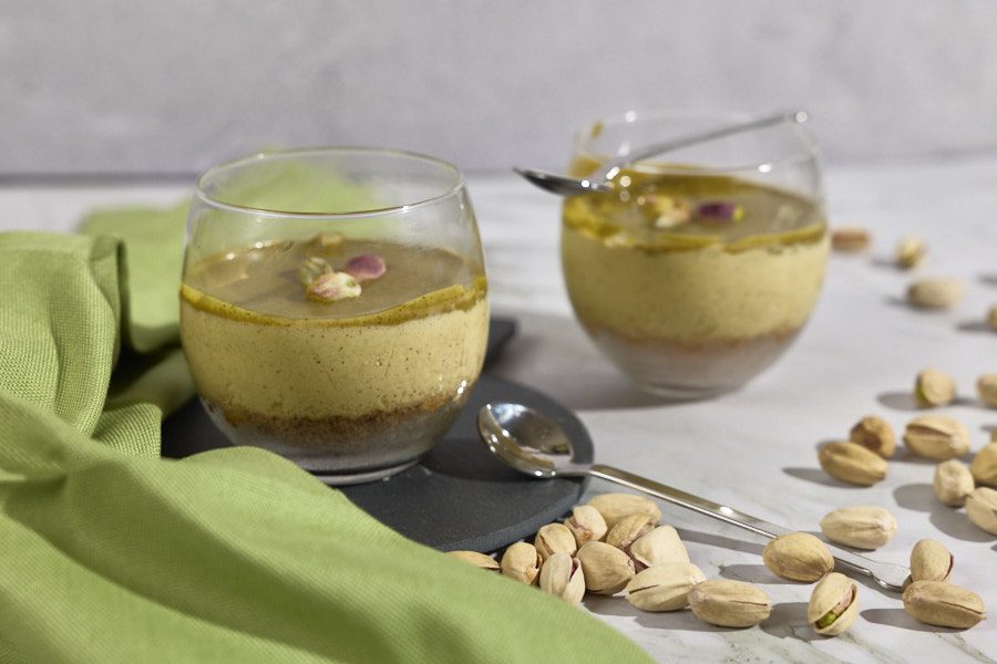 Cheesecake al pistacchio