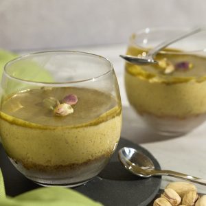 Cheesecake al pistacchio